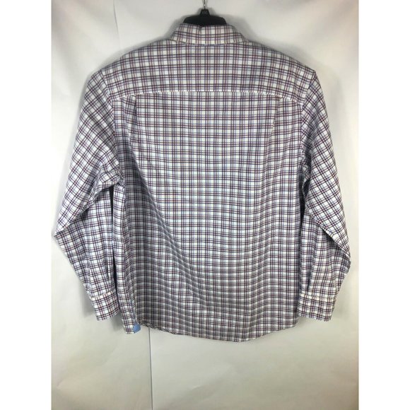 Cremieux Men's XLT Long Sleeve Button Up Multicolor Cotton Adult Shirt A12 - Picture 4 of 4